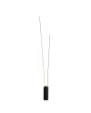 VERTICAL * PIE SALON LED NEGRO